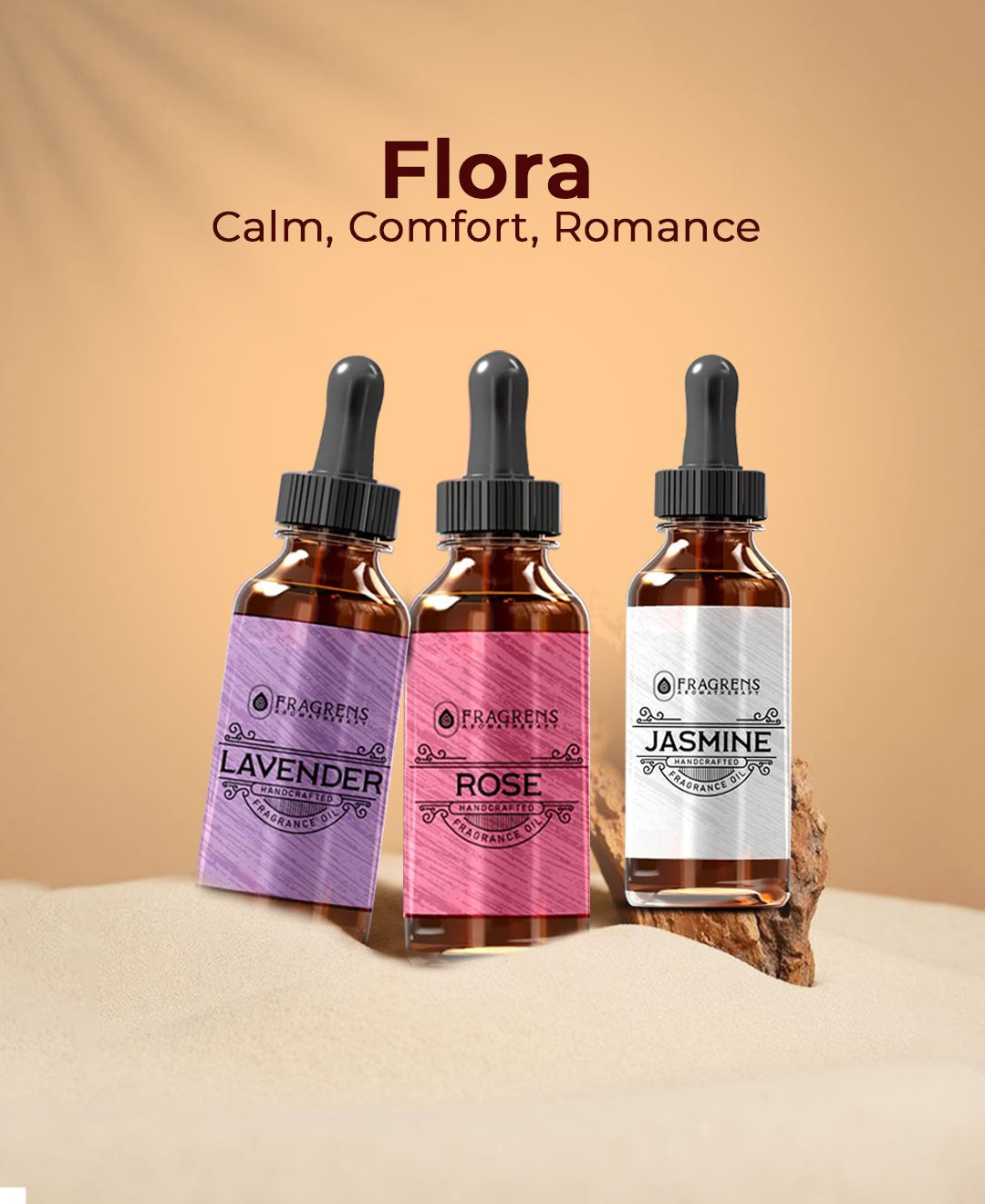 Floral essenntial oils pack