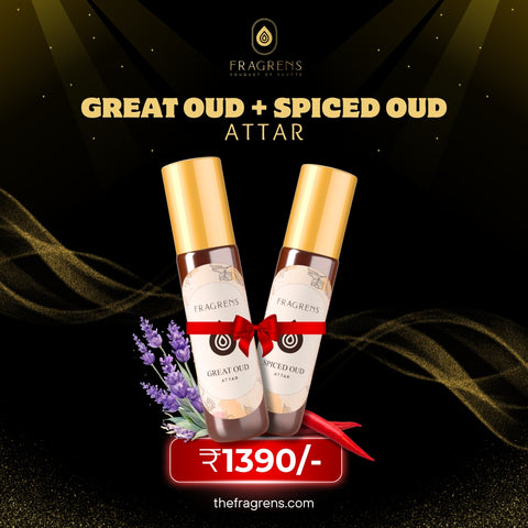 Spiced & Great [Oud] Attars Combo at Rs 1390