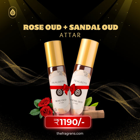 Rose oud + Sandal Oud