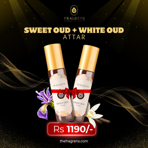 Sweet & White [Oud] Attars Combo at Rs 1190