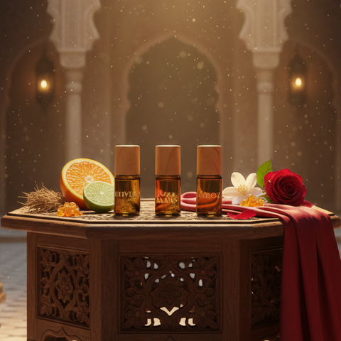 Exclusive Unreleased Liquid Gold Mini Attars